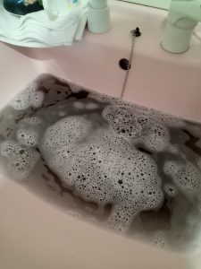 クリーニング後に出てきた汚れです....